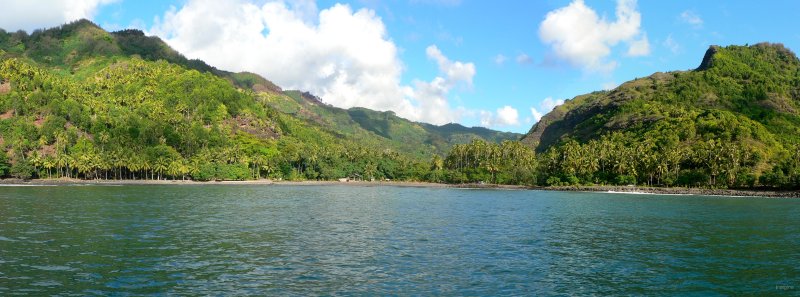 46- La baie de Hanaiapa 